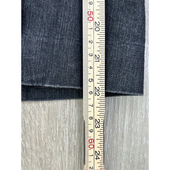 Focus 2000 Denim skirt Womens Retro 90's y2k Grunge Punk Straight Pencil size 6 - Picture 7 of 9